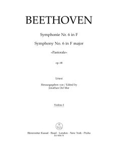 Symphony No.6 in F major Op.68 (Pastoral) (Violin I)