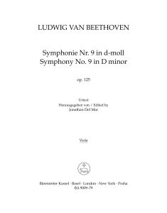 Symphony No.9 in D minor Op.125 (Viola)