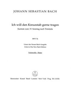 Cantata No.56: Ich will den Kreuzstab gerne tragen (BWV 56) (Cello/Bass)