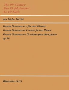 Grand Overture in C-minor Op.16 for Two Pianos