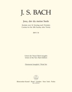 Cantata No.78 Jesu, der du meine Seele (BWV 78) (Wind Set)