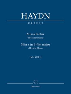 Mass in B-flat major (Theresa Mass) (Hob.XXII:12) (Study Score)