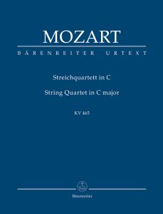 String Quartet in C major (K.465) (Dissonance) (Study Score)