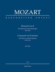 Concerto for Piano No.20 in D minor (K.466) (Study Score)