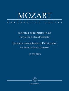Sinfonia concertante for Violin, Viola and Orchestra in E-flat major (K.364) (Study Score)