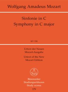 Symphony No.34 in C major (K.338) (Study Score)