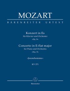 Concerto for Piano No.9 in E-flat major (K.271) (Jeunehomme) (Study Score)