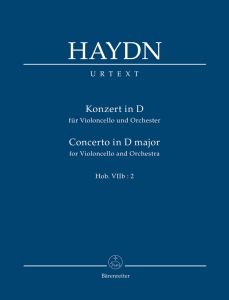 Concerto for Violoncello No.2 in D major (Hob.VIIb:2) (Study Score)