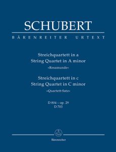 String Quartet A minor Op.29 D 804 (Rosamunde) & Quartet Movement C minor D 703 (Quartettsatz)