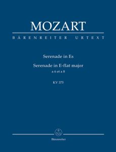 Serenade in E-flat major K.375 Sextet & Octet versions (Study Score)