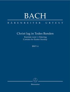 Cantata No.4 Christ lag in Todes Banden (BWV 4) (Study Score)