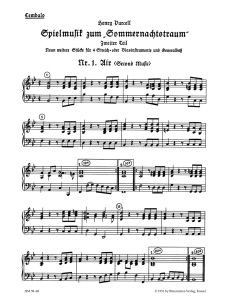 Incidental Music for A Midsummer Night's Dream Part 2 - From the opera The Fairy Queen (Cembalo)