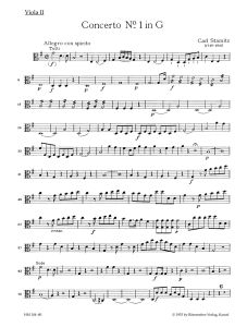 Concerto for Violoncello No.1 in G major (Viola II)