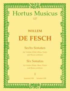 Six Sonatas Bk.I Nos.1-3 for Violin (Flute, Oboe) & Basso continuo