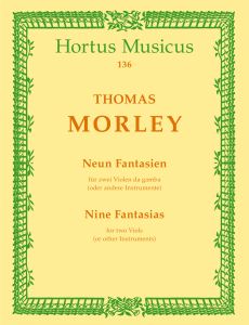 Nine Fantasias for two Viols (or other Instruments)