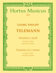 Sonatina in E minor (TWV 42: e5)