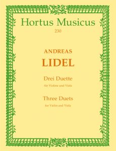 Three Duets for Violin and Viola Op.3 (Playing Score)