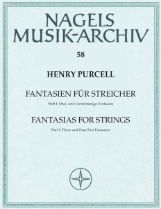 Fantasias for Strings Part I: Nos 1-7 (Full Score)
