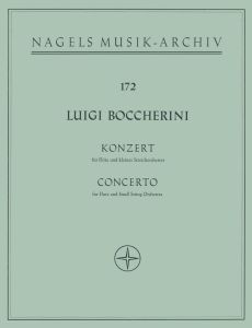 Concerto for Flute and Small String Orchestra in D major Op.27 (Full Score, paperback)
