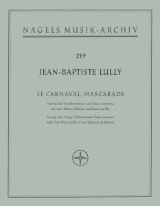 Le Carnaval Mascarade (Full Score)