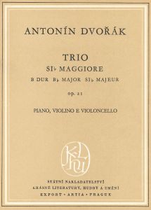 Piano Trio No.1 in B-flat major Op.21 (Miniature Score)