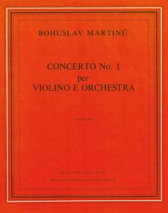Concerto for Violin No.1 H 226 (Full Score)