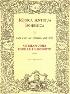 12 Rhapsodies for Piano Op.1 Nos.1-6