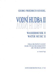 Water Music Suite II arranged for Brass Quintet (Score & Parts)