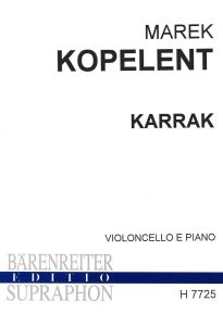 Karrak for Cello & Piano
