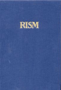Rism Series A/1/1