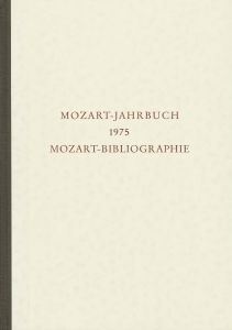 Mozart Jahrbuch 1975