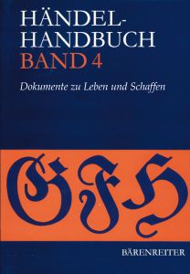Handel Handbuch Vol 4