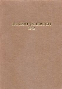 Mozart Jahrbuch 1992