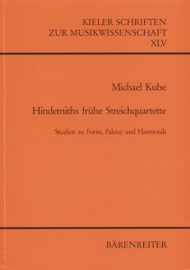 Hindemiths Fruhe Streichquartette