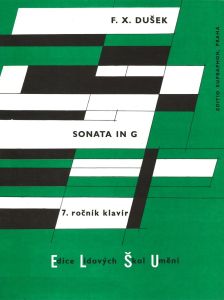 Sonata in G major for Piano