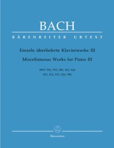 Miscellaneous Works for Piano III