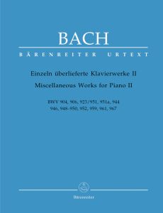 Miscellaneous Works for Piano II