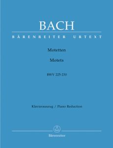 Six Motets (BWV 225-230) (Vocal Score with piano reduction)