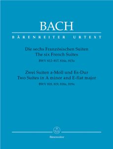 The Six French Suites (BWV 812-817); Two Suites in A minor & E flat major (BWV 818-819) (Piano)