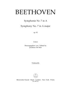 Symphony No.7 in A major Op.92 (Cello)