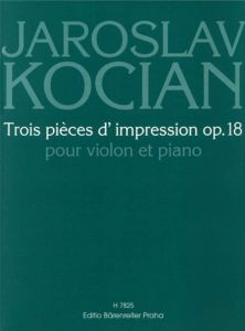 Three Pieces Op.18 for Violin & Piano