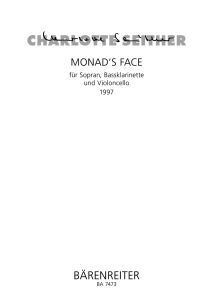Monad's Face for Soprano, Bass Clarinet and Cello (Playing Score)