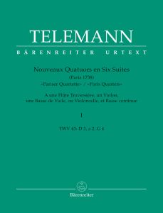 Nouveaux Quatuors en Six Suites I: Paris Quartets I (Score & Parts)