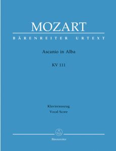 Ascanio in Alba (K.111) (Vocal Score)