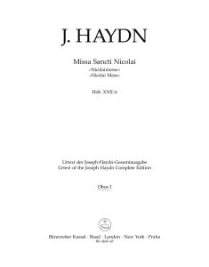 Missa Sancti Nicolai (St Nicholas Mass) (Hob.XXII:6) (Wind Set)