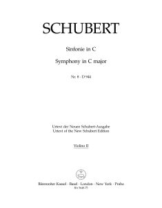 Symphony No.8 in C major D 944 (The Great) (Violin II)