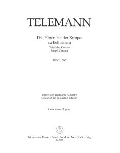 Die Hirten bei der Krippe zu Bethlehem (TVWV 1:797) (Organ)
