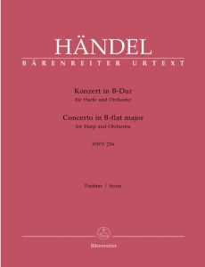 Concerto for Harp in B-flat Major Op.4/6 (HWV 294) (Full Score, paperback)