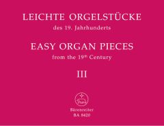 Easy Organ Pieces from the 19th Century, Book 3