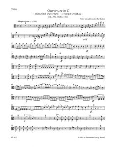 Overture in C major Op.101 Trumpet Overture (Viola)